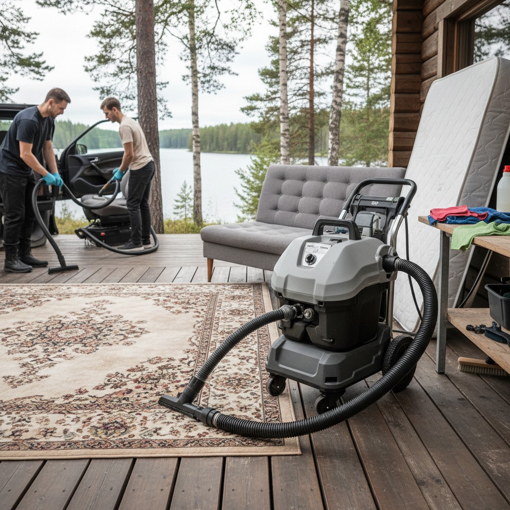 Tekstiilipesurin käyttö ja oikea pesutapa
